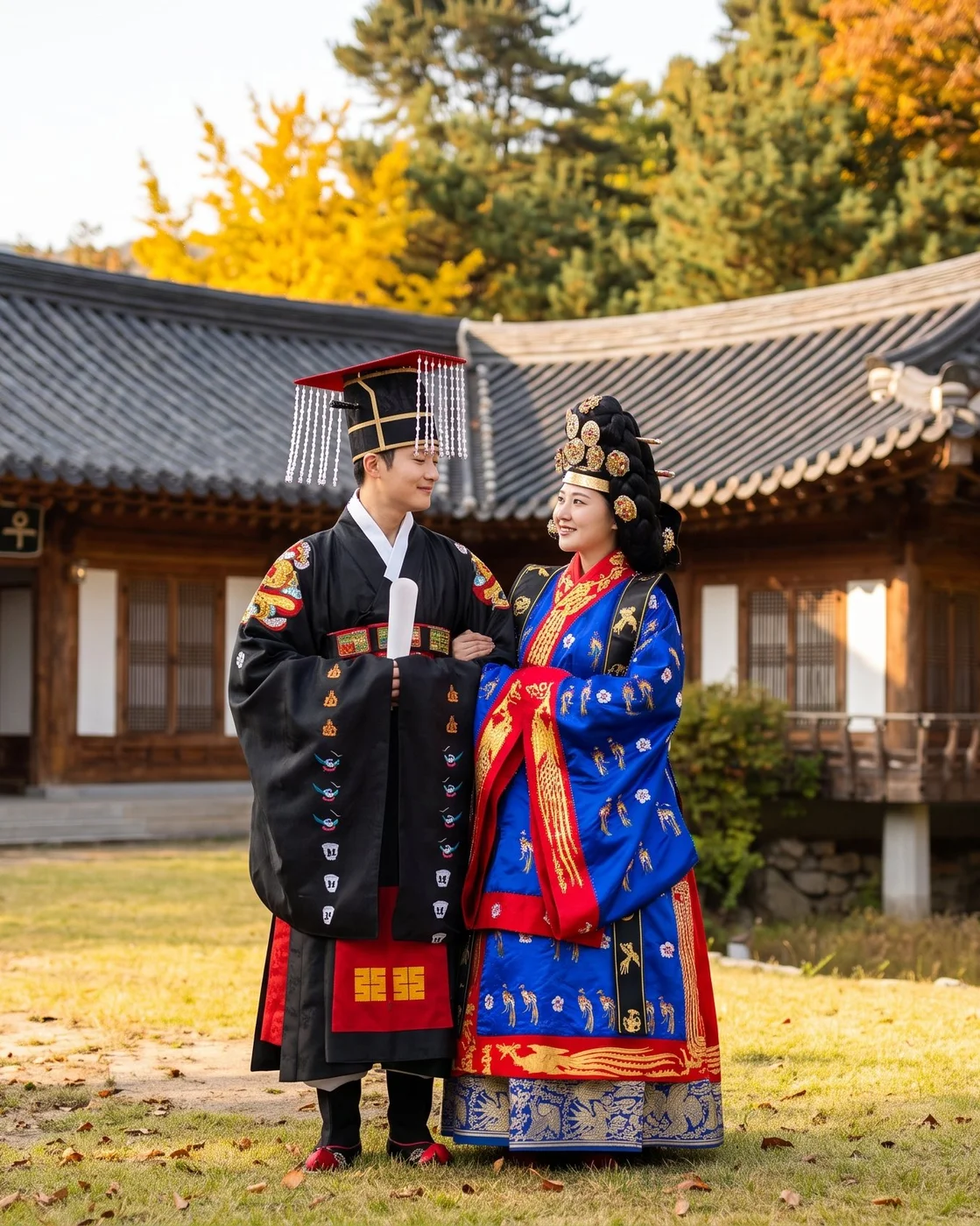 LOOK 01 왕과 왕비의 대례복