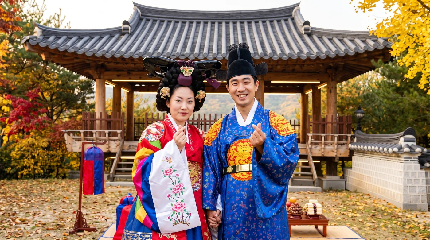 LOOK 02 왕세자와 왕세자비 — 궁중 커플