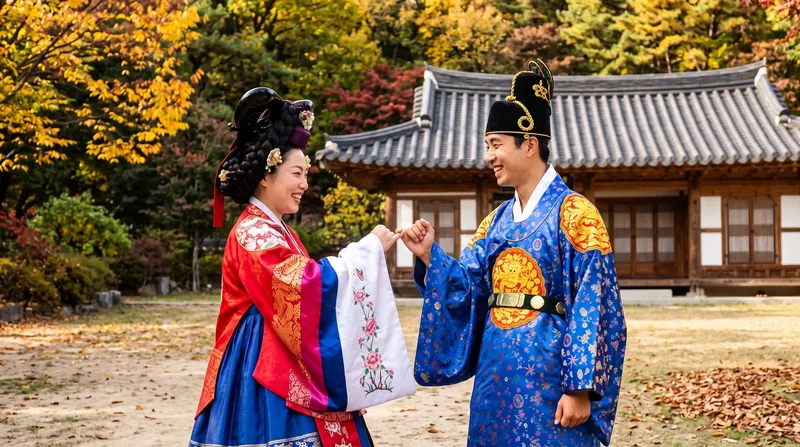 왕세자와 왕세자비 — 궁중 커플