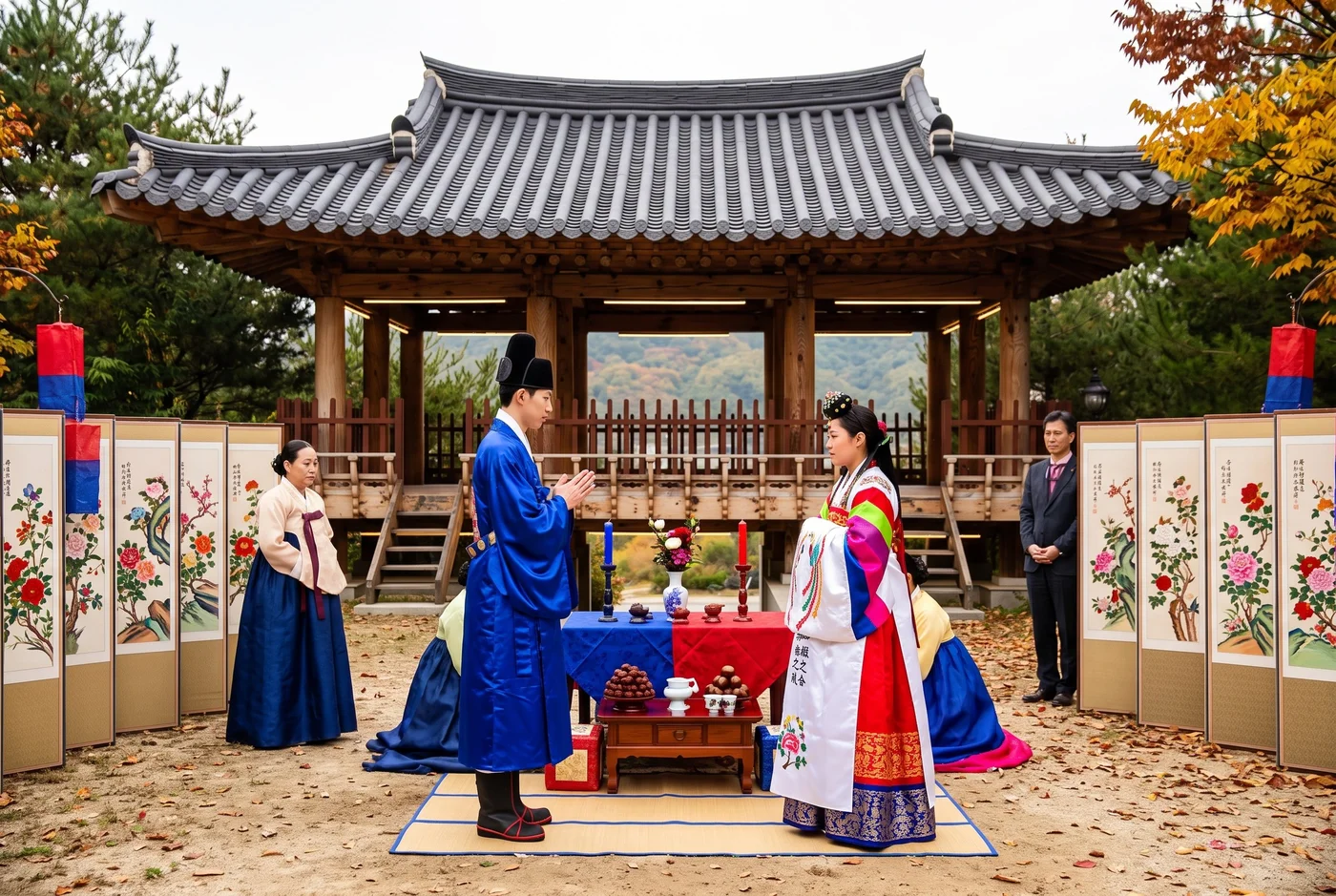 전통 혼례 · 리마인드 혼례