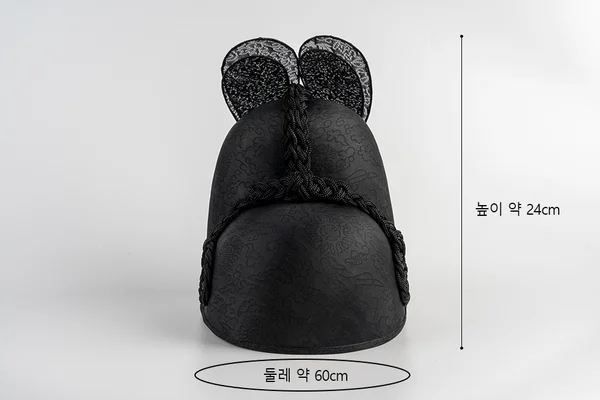 익선관(흑) — 한국전통소품 남성 (사진 4)