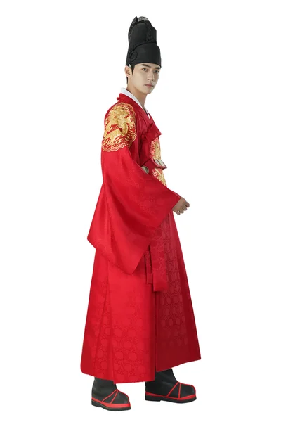곤룡포(홍룡포) 1 — 왕/왕세자 남성 의상, 홍룡포·저고리·바지 (사진 2)