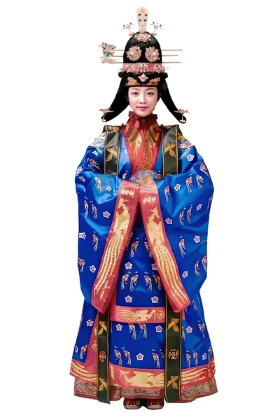 왕비 아청색 적의 법복(대례복) 2