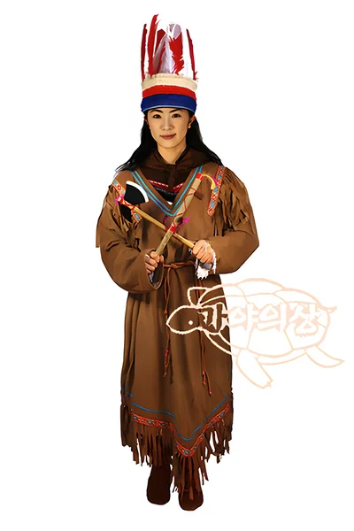 미국 인디언 女 1