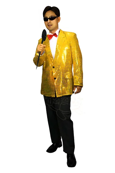 반짝이 자켓 男 5