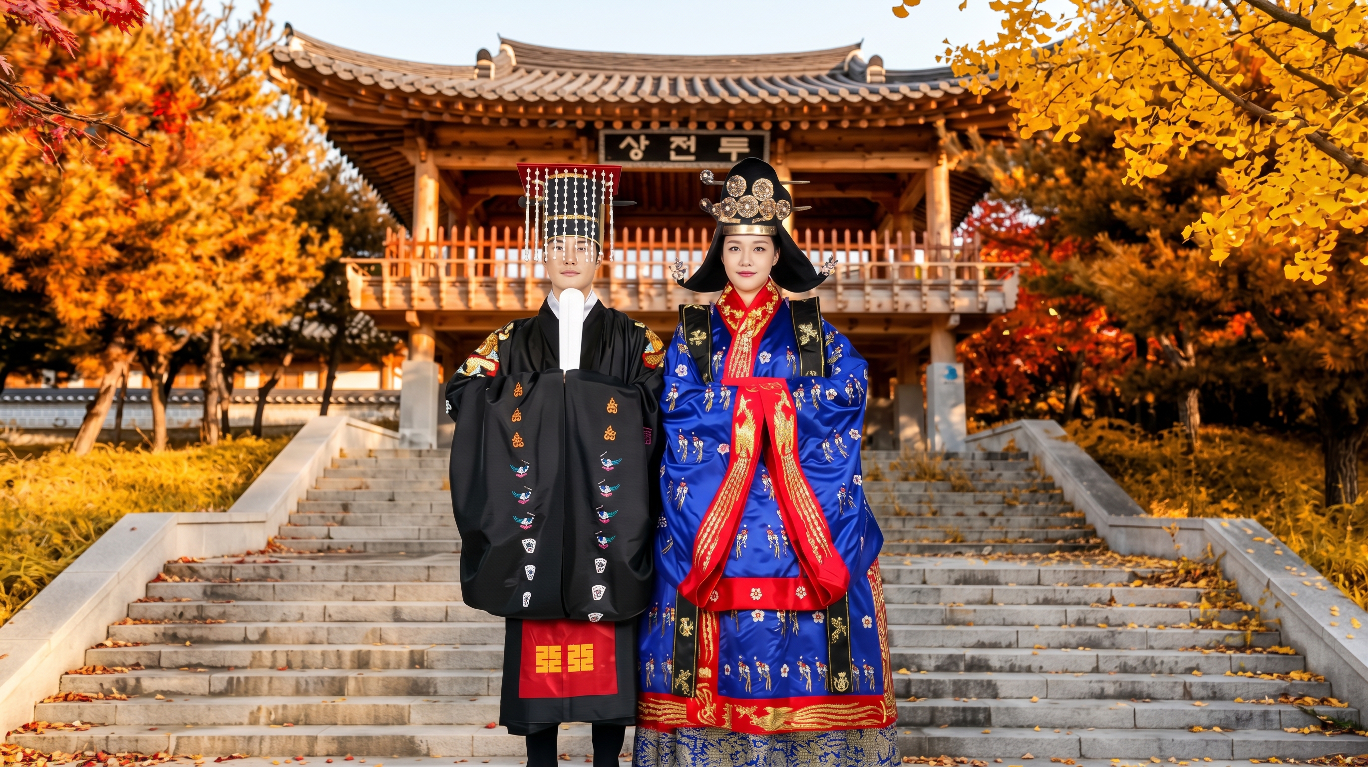 상천루의 가을
