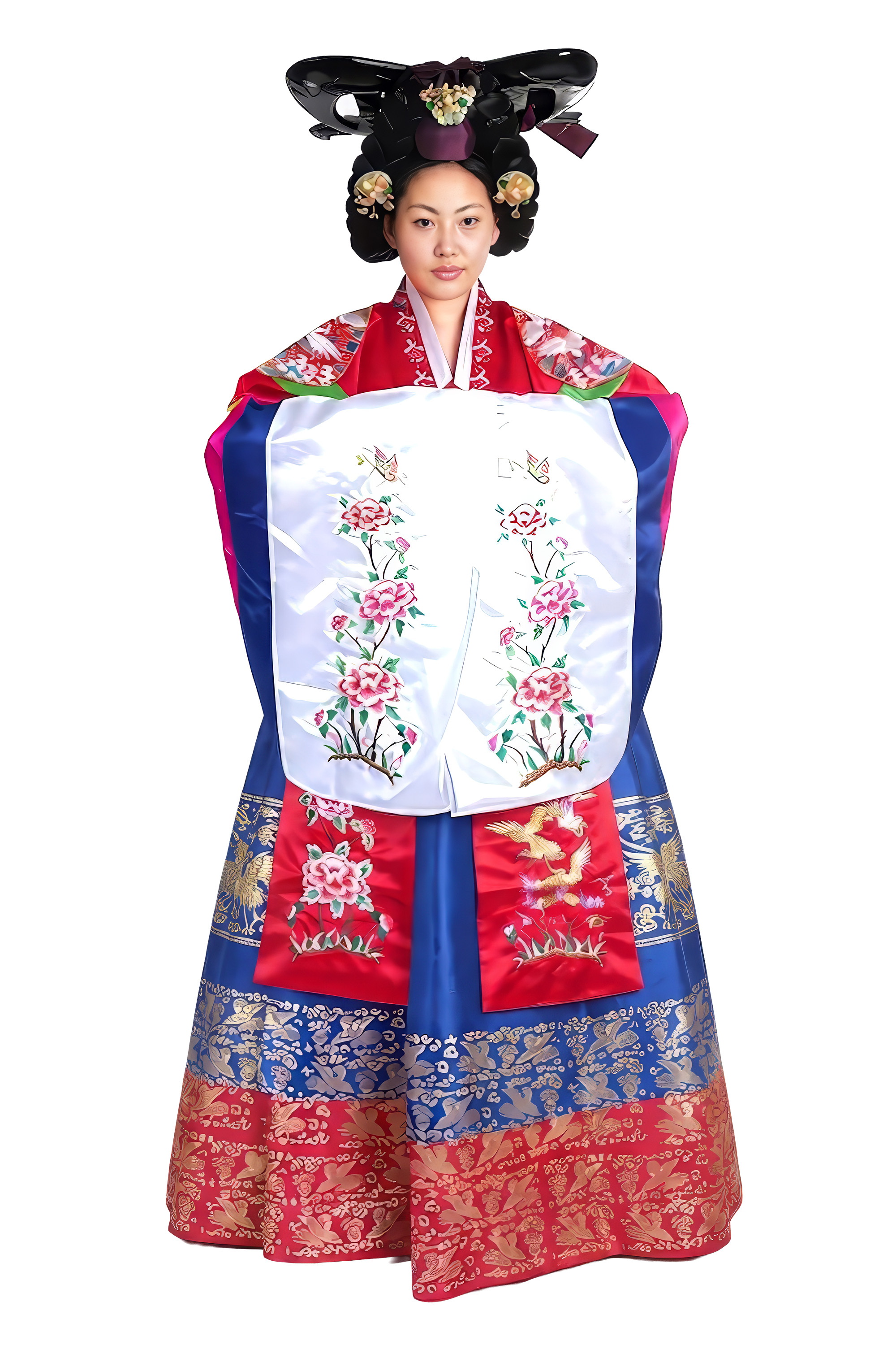 조선 왕실 왕비복 (홍원삼) 2