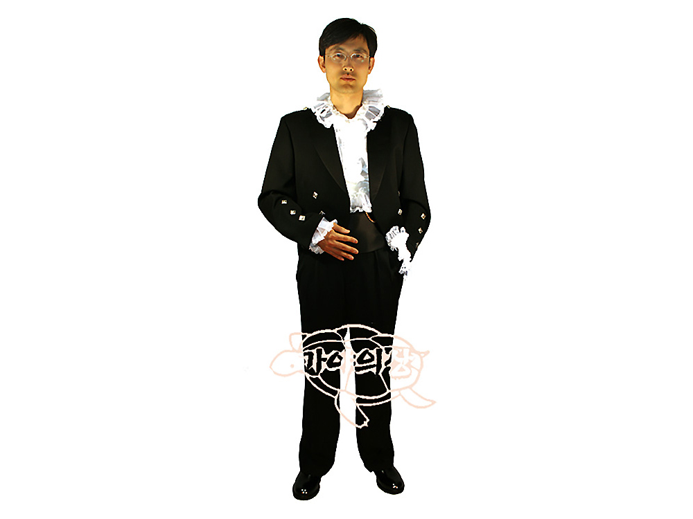 멜빵 스커트/바지 모델 착용 이미지-S1L3