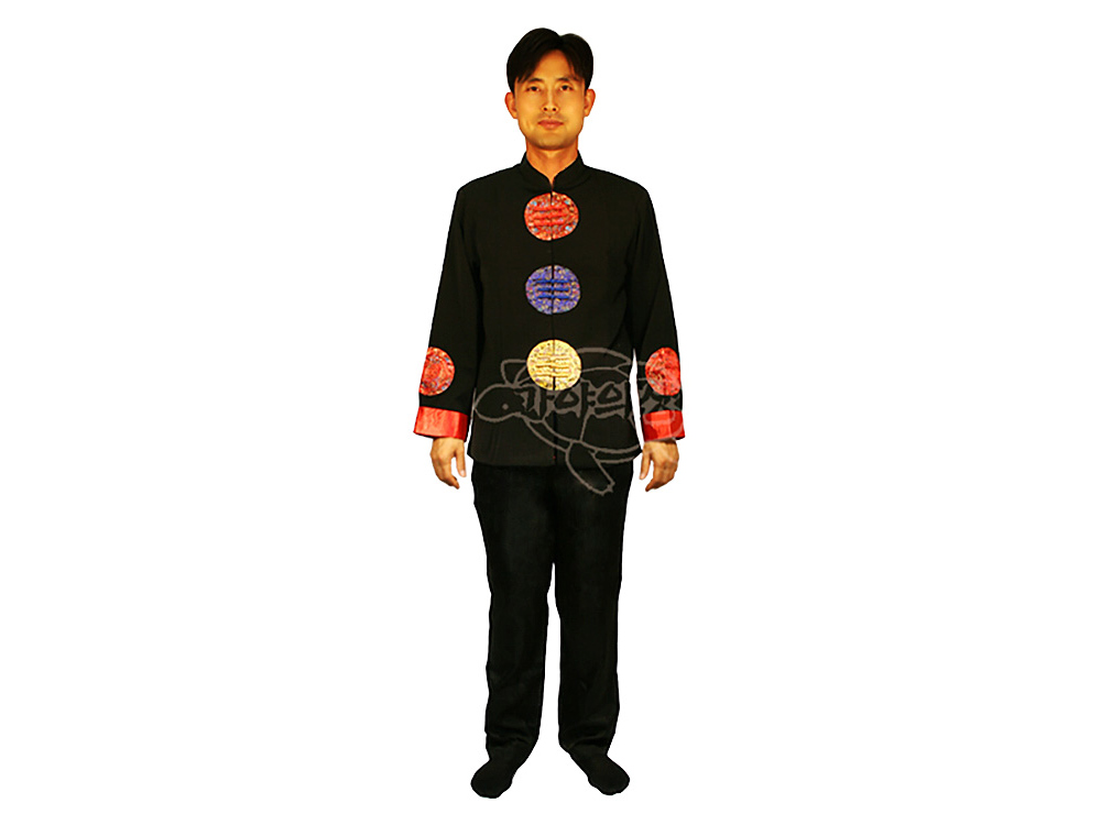 멜빵 스커트/바지 모델 착용 이미지-S1L3